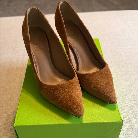 Sam Edelman Shoes - Elegant Brown Suede Pumps